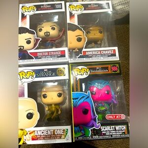 Funko Pop Doctor Strange Characters - Set of 4 - All Brand New!!!